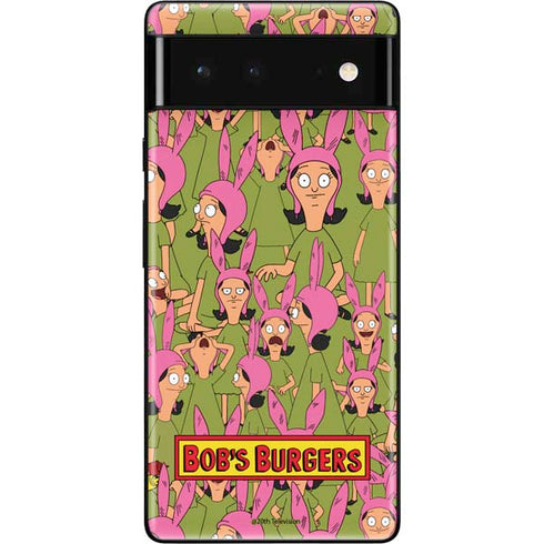Bobs Burgers Louise Belcher Google Pixel 6 Skin